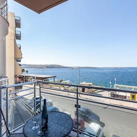 Brand New Beachfront Delux Apt With Amazing View By 360 Estates Apartment St. Paul's Bay