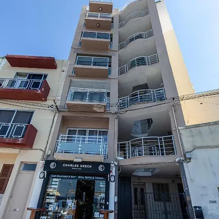 Brand New Beachfront Delux Apt With Amazing View By 360 Estates St. Paul's Bay